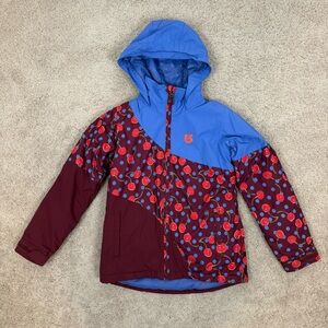 Burton Snowboard/Ski Jacket with Cherry Design